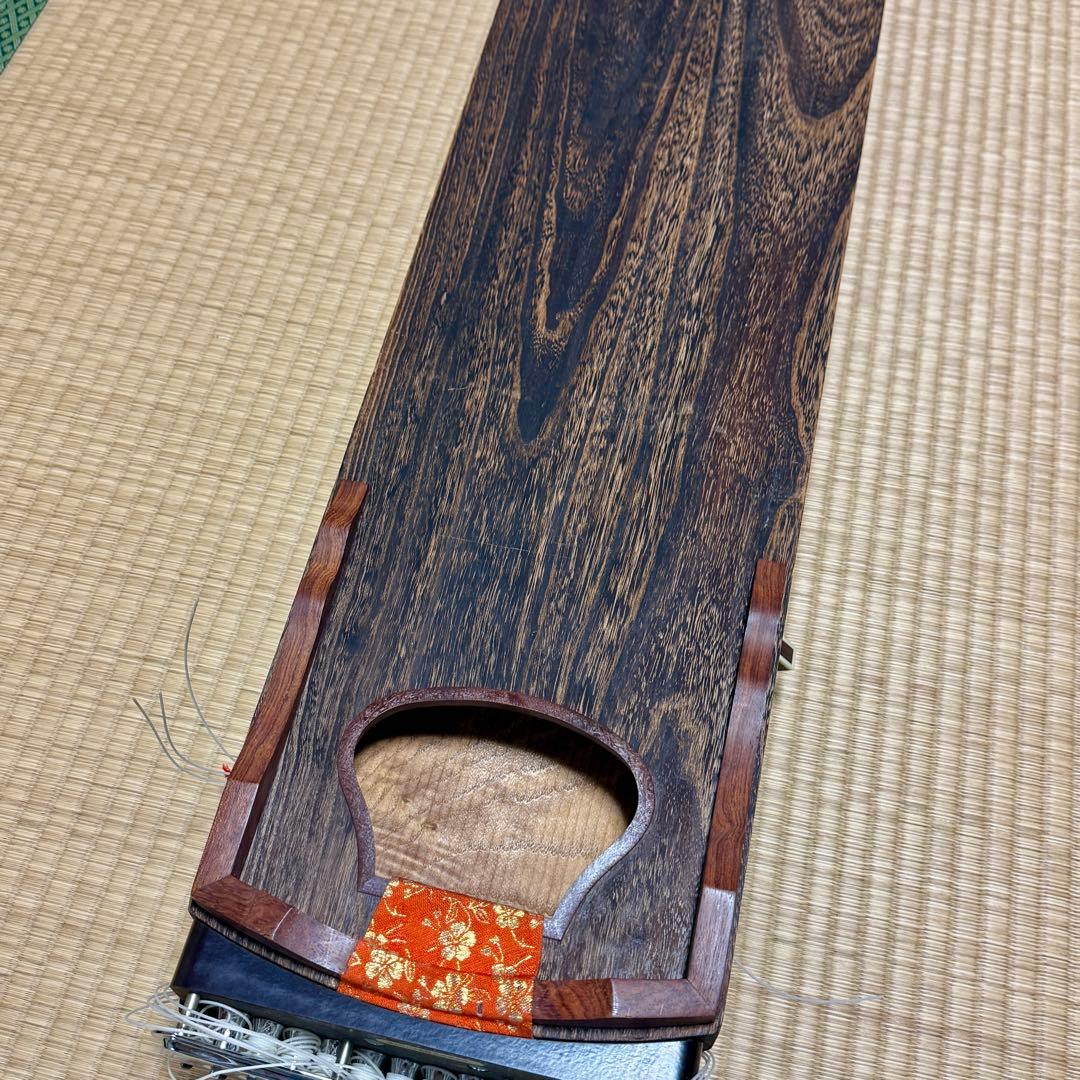 琴 13弦 在銘 クルムラ楽器 和琴 直接引取 全長188cm 練習用