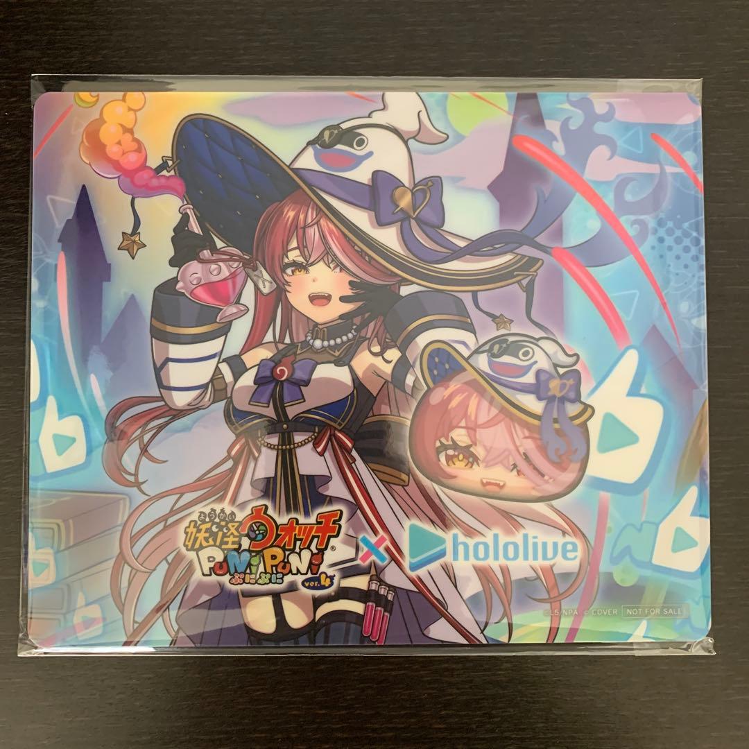 ホロライブ×妖怪ウォッチぷにぷに当選品　宝鐘マリンオリジナルマウスパッド