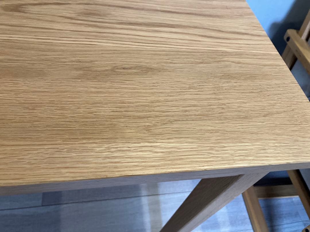 無印良品 木製デスク・オーク材（幅110cm）たのメル便送料込