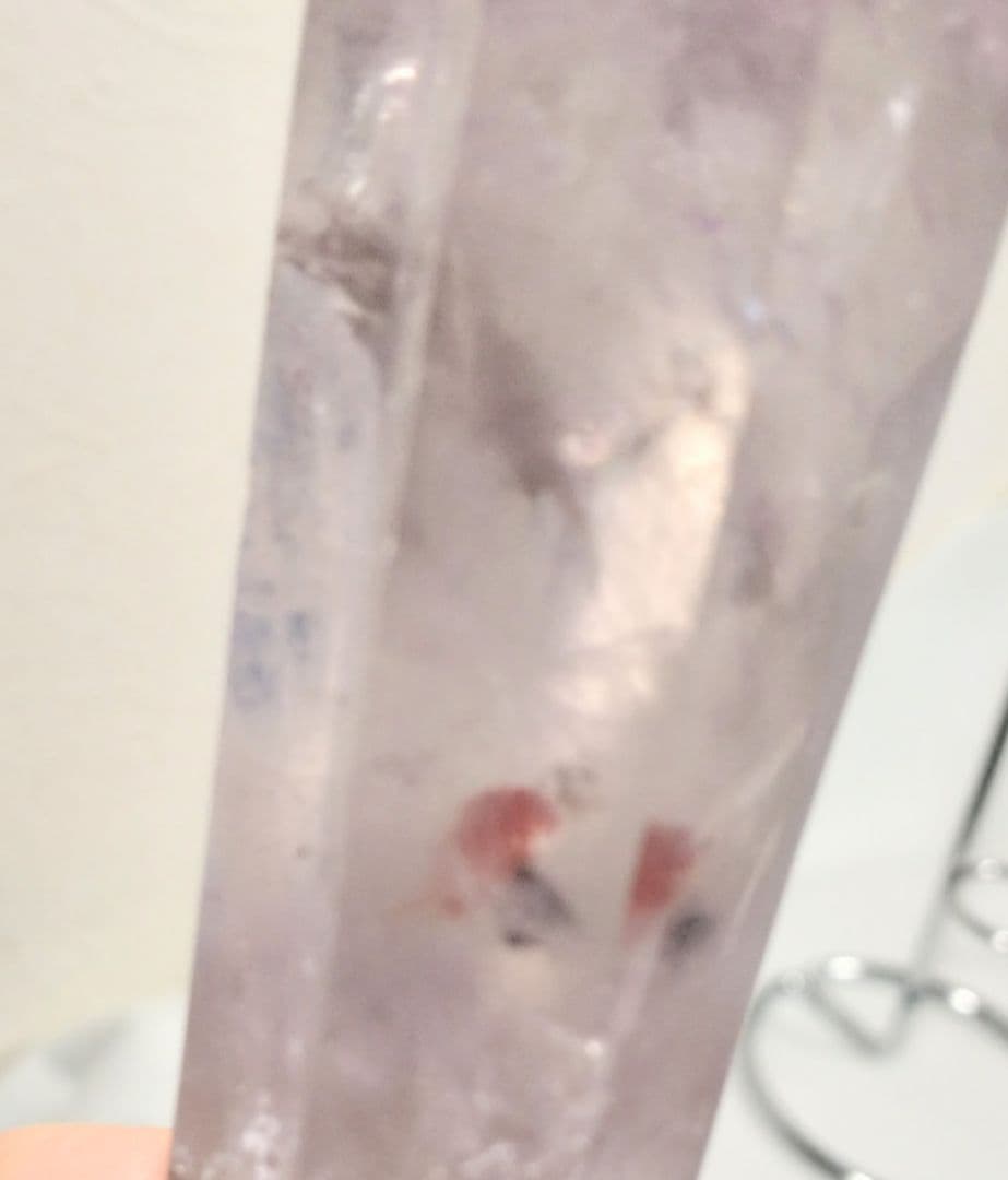 アメジスト双晶ポイント135mmスタンド付き