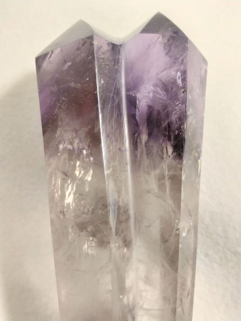 アメジスト双晶ポイント135mmスタンド付き