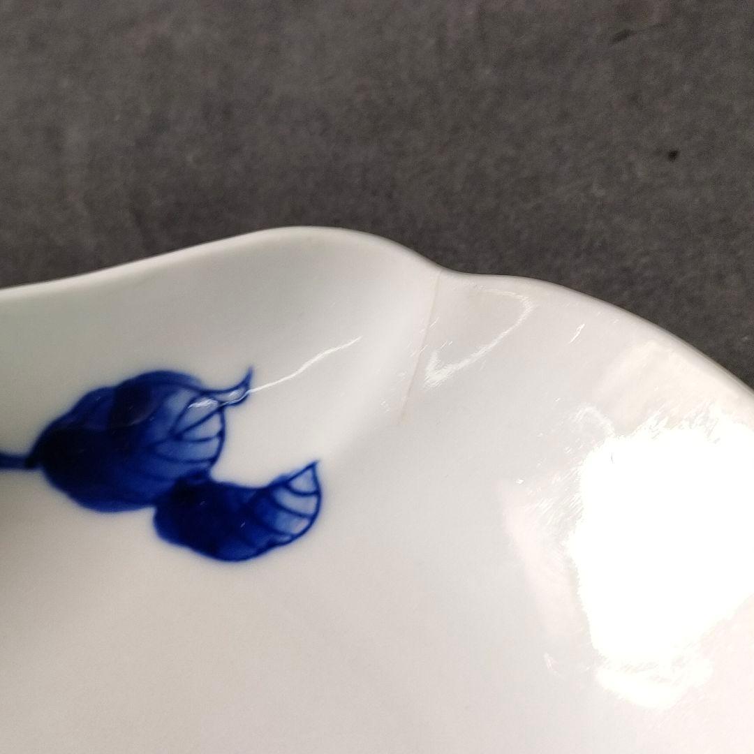 C9-3/広山窯/染錦柿文様小鉢21客/向付/和食器/懐石料理/懐石道具