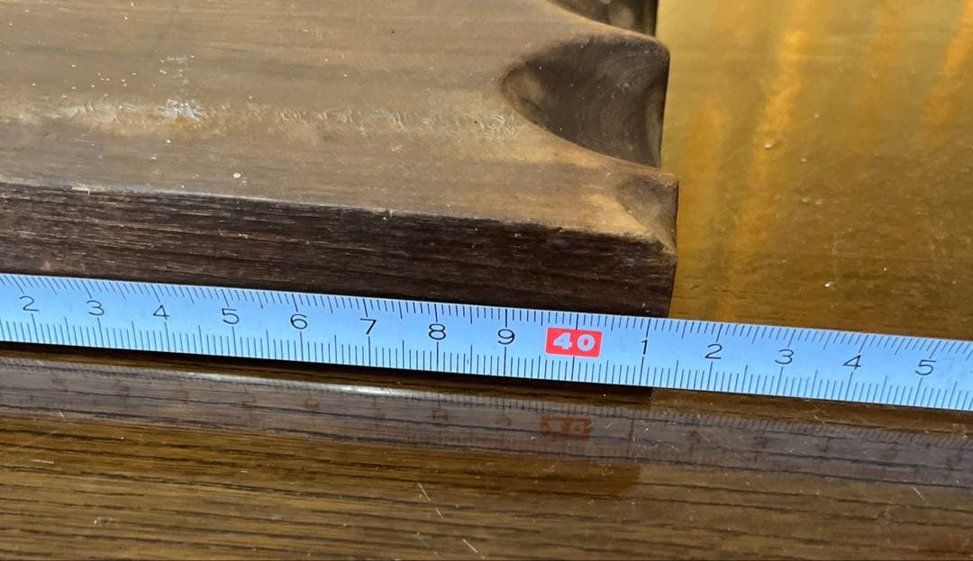 昭和レトロ 骨董 一刀彫 熊 木製クマと魚のアイヌ彫刻 約40cm