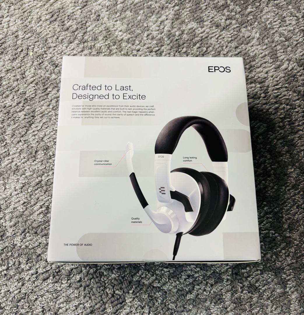 【新品未開封】ゲーミングヘッドセットEPOS H3 白