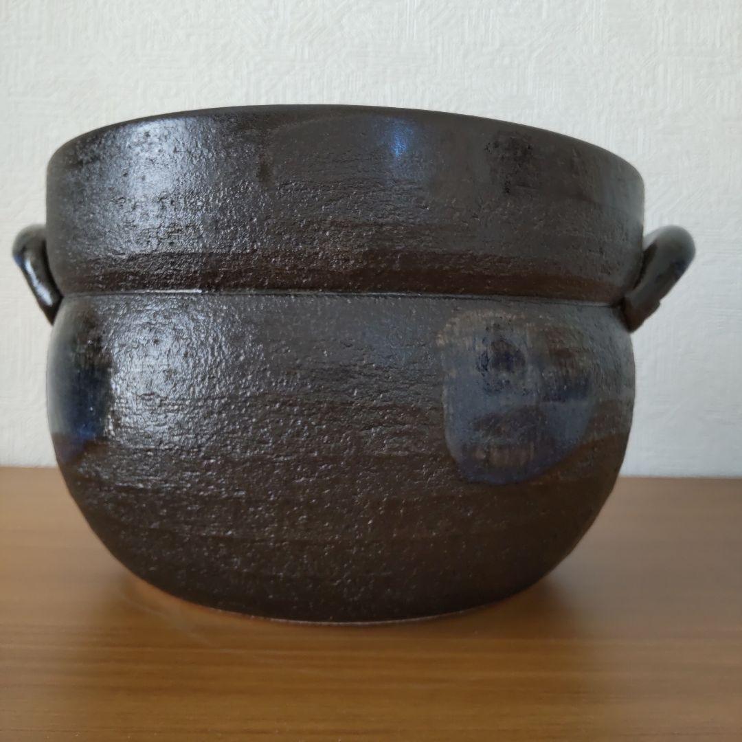 萬古焼 彩釉 炊飯4合 土鍋 利行窯