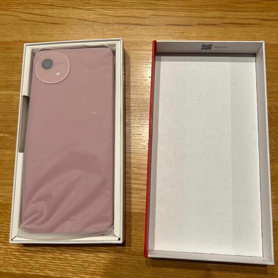 AQUOS wish 5 ピンク 本体