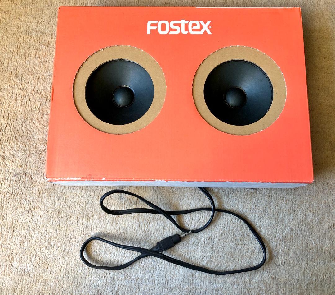 3箱セット Fostex Stereo スピーカー 10cm フルレンジ