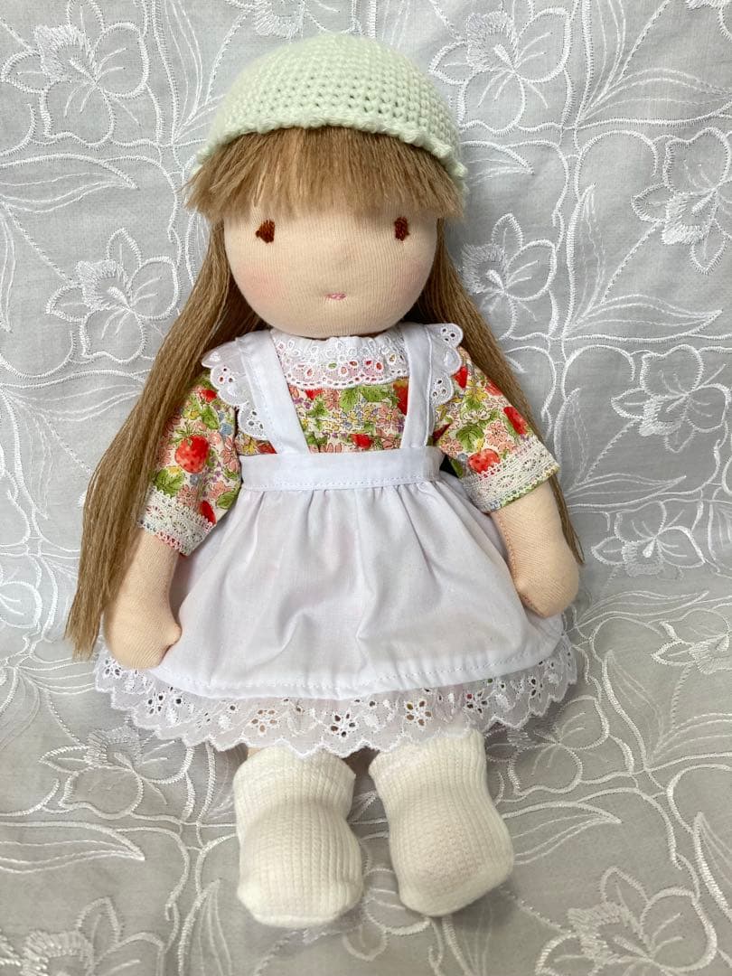 ウォルドルフ人形30㎝と着せ替え服のセット