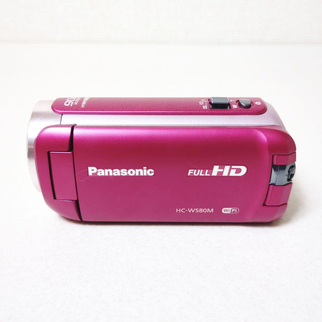 Panasonic デジタルハイビジョンビデオカメラHC-W580M ピンク