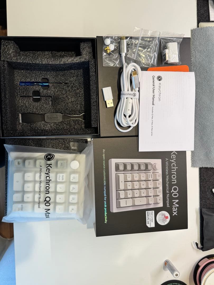Keychron Q0 Max QMKカスタム・テンキー