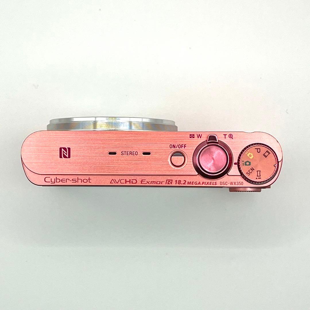 SONY ソニー Cyber-shot DSC-WX350 ピンク コンデジ