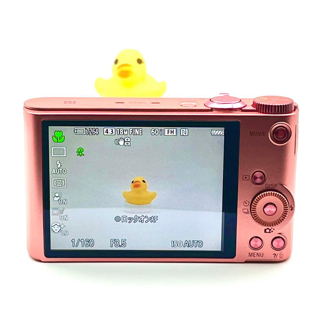 SONY ソニー Cyber-shot DSC-WX350 ピンク コンデジ