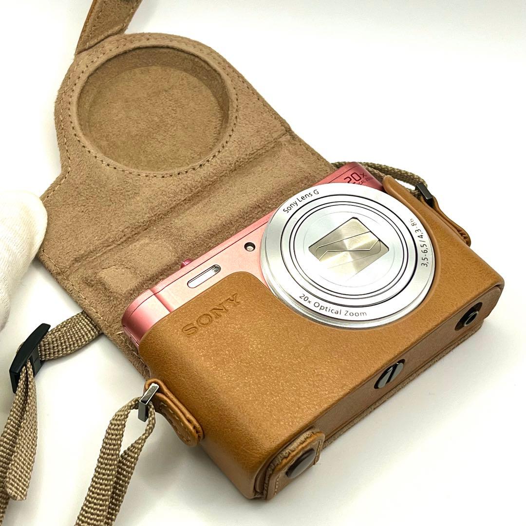 SONY ソニー Cyber-shot DSC-WX350 ピンク コンデジ