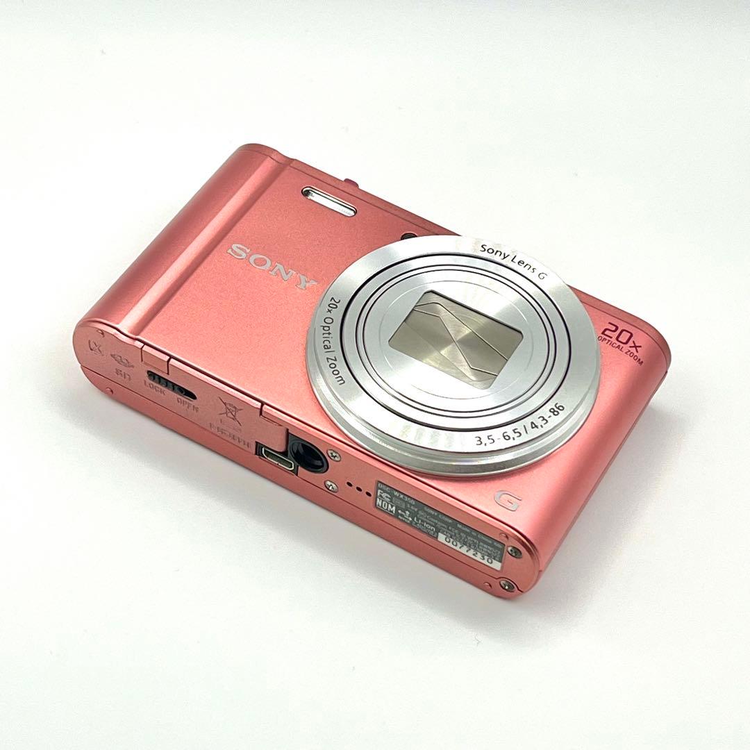 SONY ソニー Cyber-shot DSC-WX350 ピンク コンデジ
