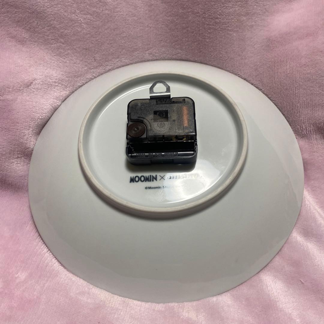 ムーミン 時計 amabro SOMETSUKE CLOCK　ムーミン　皿 時計