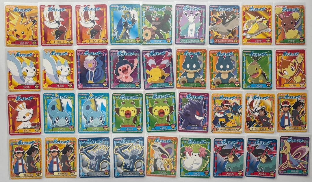 POKEMON MARUMIYA ステッカーポケモン 丸美屋　１６５枚