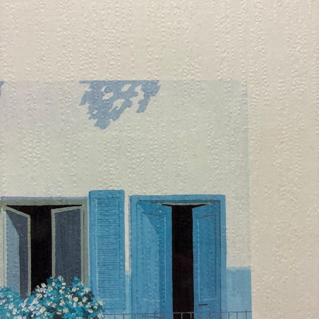 Salvo シルクスクリーン　覗き見　猫　直筆作品サインタイトル記名あり