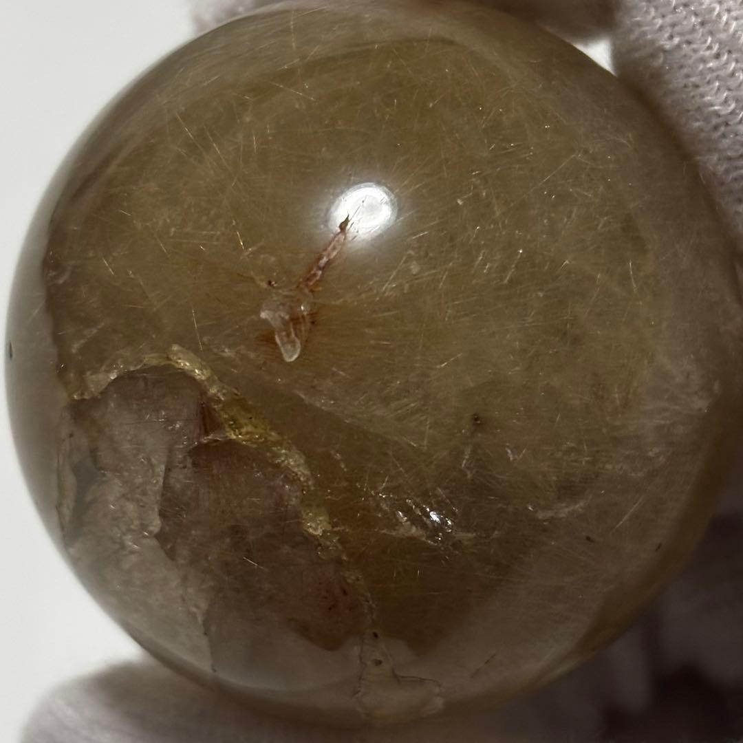 ルチルクォーツ　スフィア