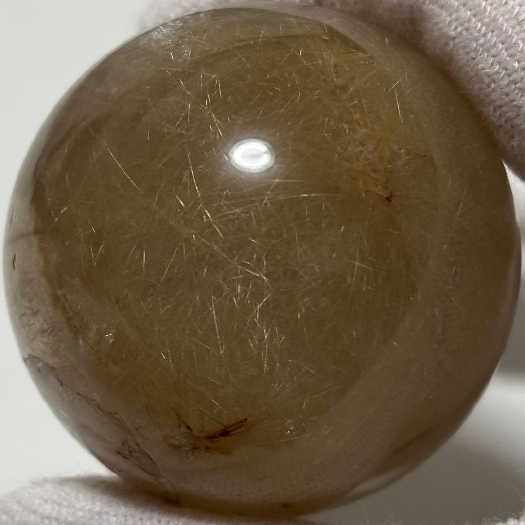 ルチルクォーツ　スフィア