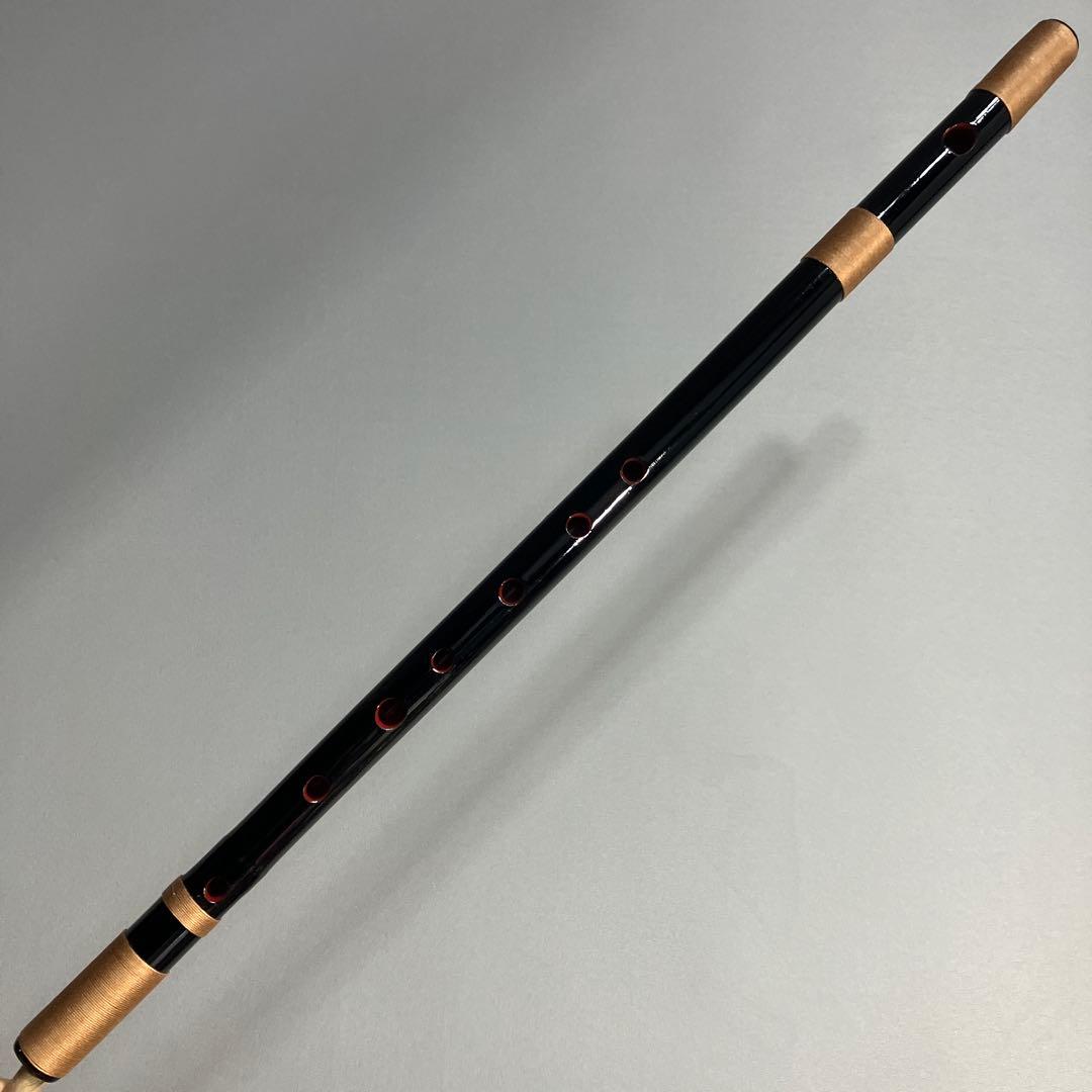 【篠笛三本調子 Ｇ管】唄物　ドレミ調　天地糸巻 　横笛　西洋音階3-65