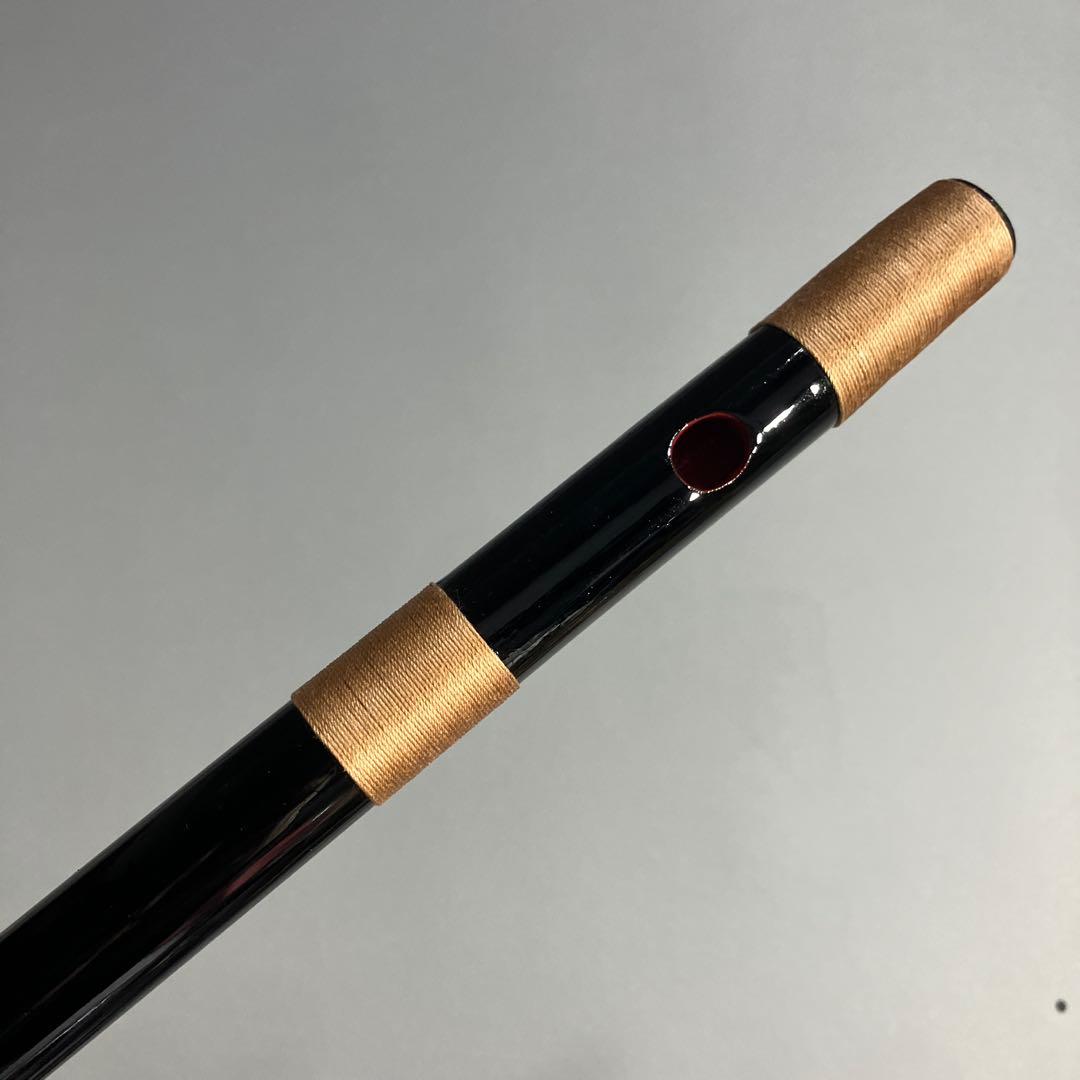 【篠笛三本調子 Ｇ管】唄物　ドレミ調　天地糸巻 　横笛　西洋音階3-65