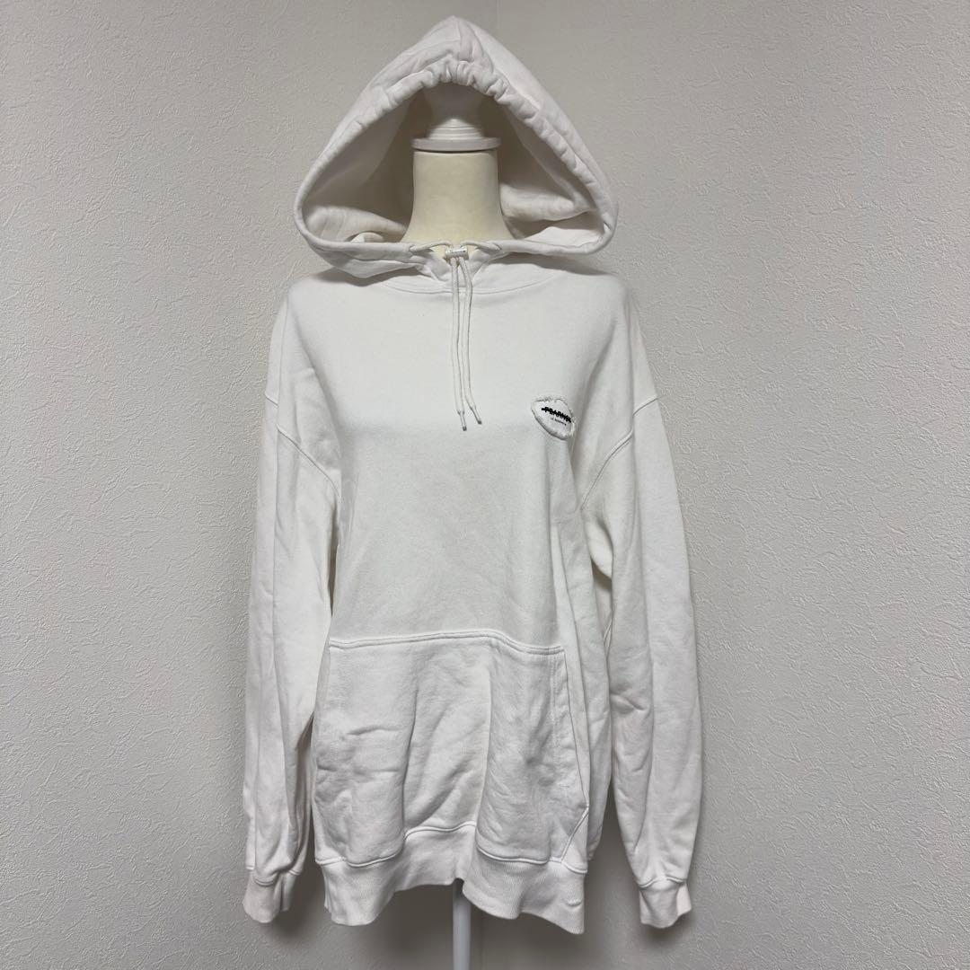 LESSERAFIM FEARNADA フーディー パーカー ホワイト Lサイズ