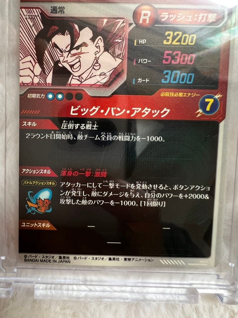 【希少/美品】ドラゴンボール データカードダス ベジット APT-016 SR★