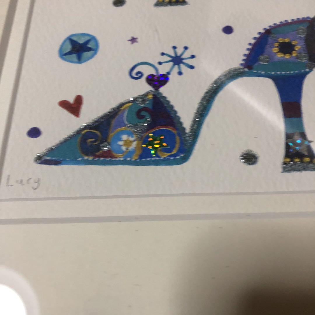 ルーシークリボン　額