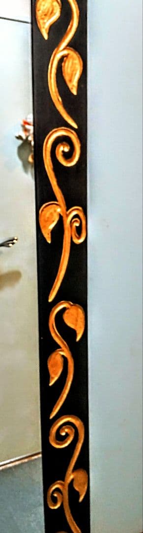 エスニック風　アンティーク　スタンドミラー 全身鏡 クラシック　ヴィンテージ