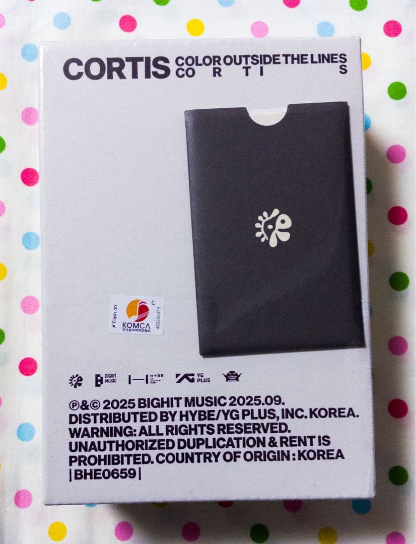 【未開封】トレカ付き　CORTIS シンギングボウル　コルティス
