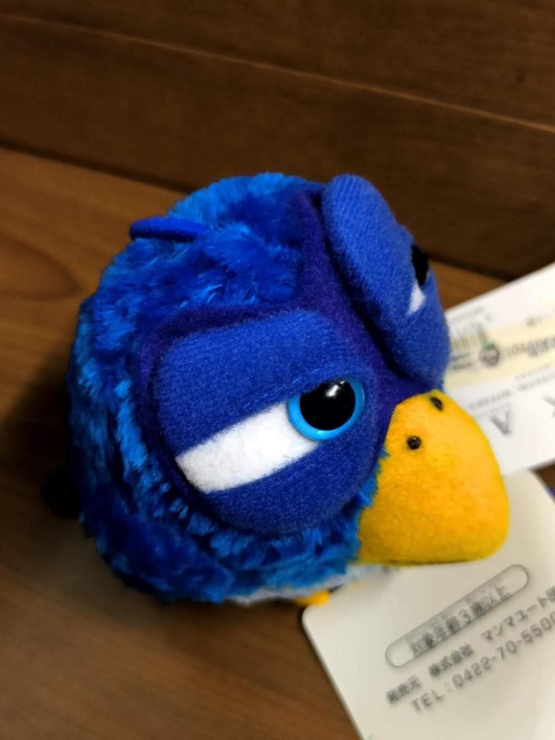 紙タグ付 三鷹の森ジブリ美術館 For the birds マスコットぬいぐるみ