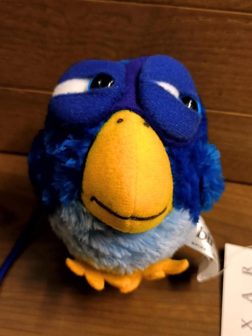 紙タグ付 三鷹の森ジブリ美術館 For the birds マスコットぬいぐるみ
