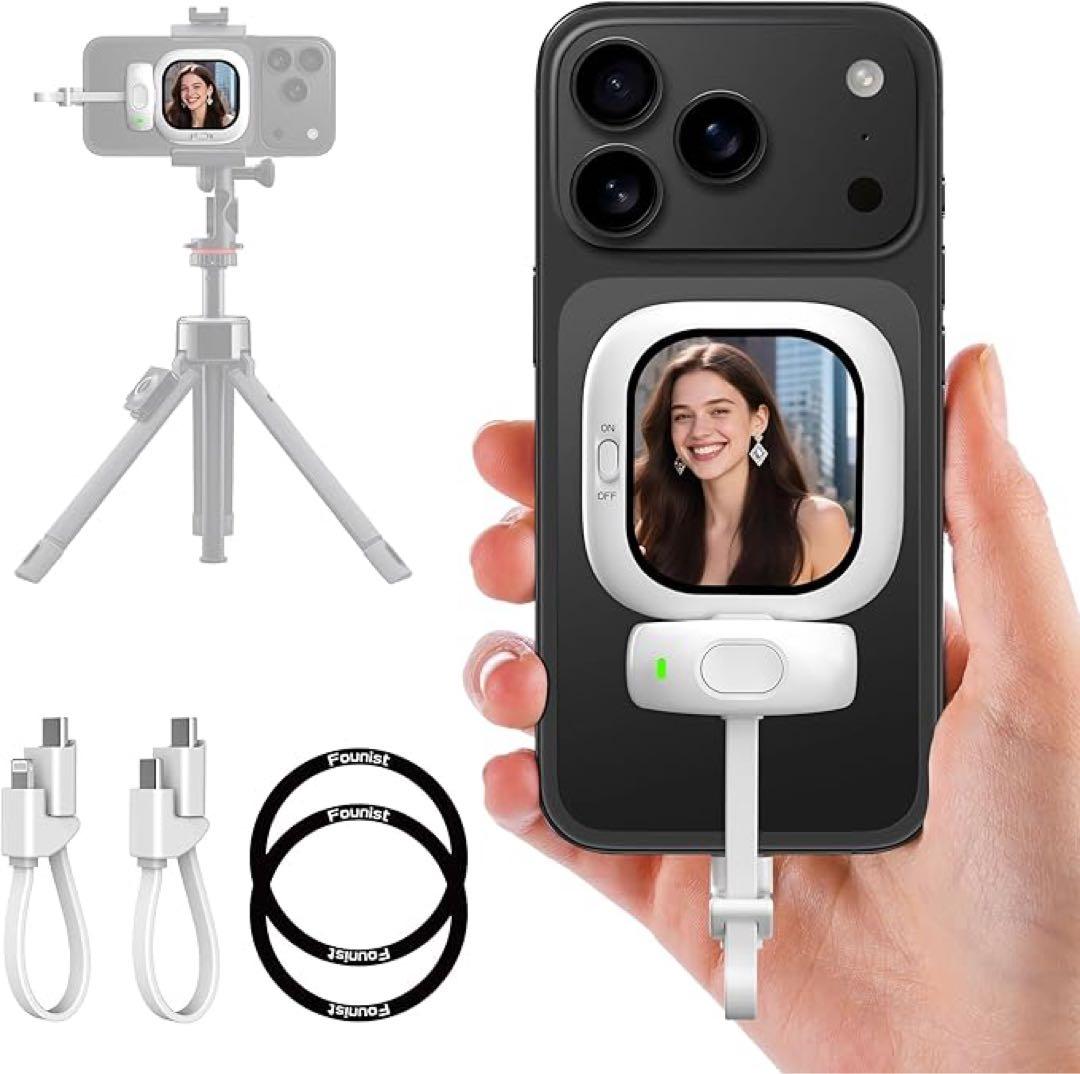 Vlogmate Mini Phone用 自撮りモニター 自撮りスクリーン 背面