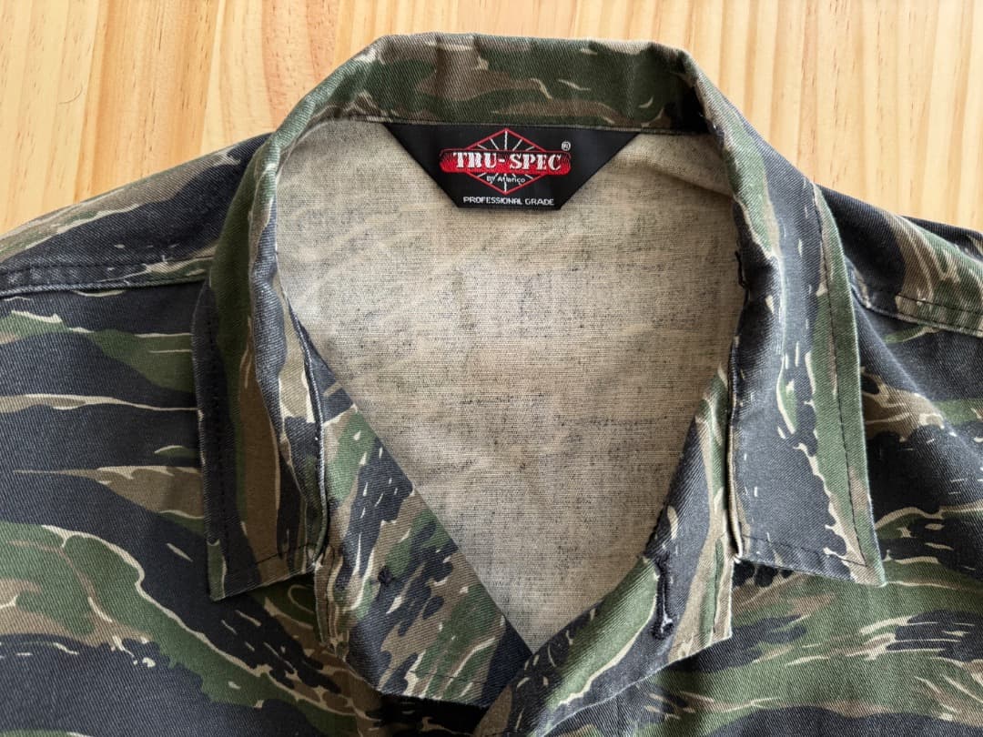 TRU-SPEC Tiger Stripe ジャケット 特殊部隊カスタム M-R