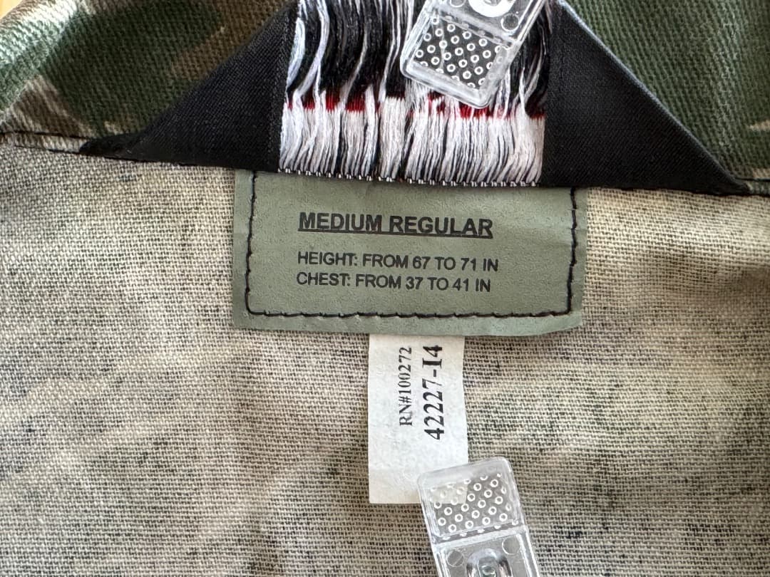 TRU-SPEC Tiger Stripe ジャケット 特殊部隊カスタム M-R