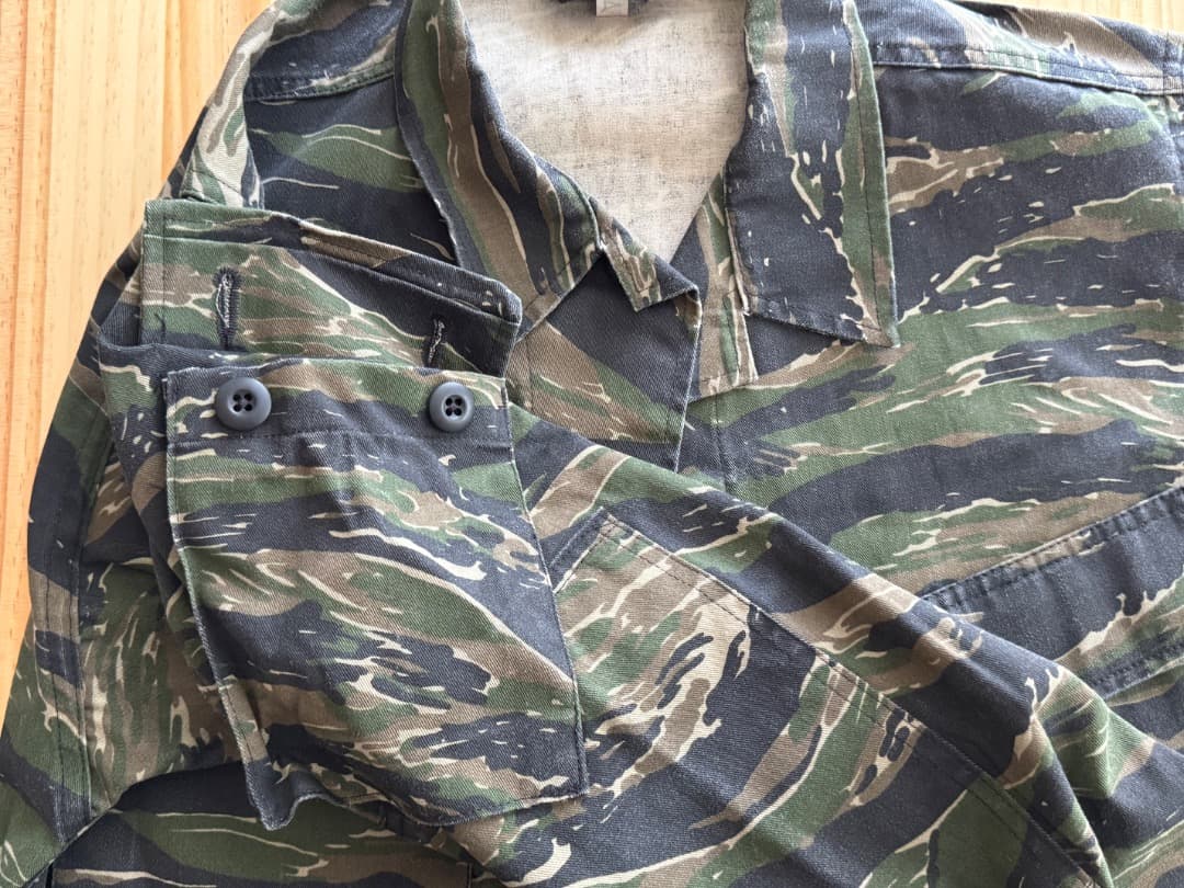 TRU-SPEC Tiger Stripe ジャケット 特殊部隊カスタム M-R