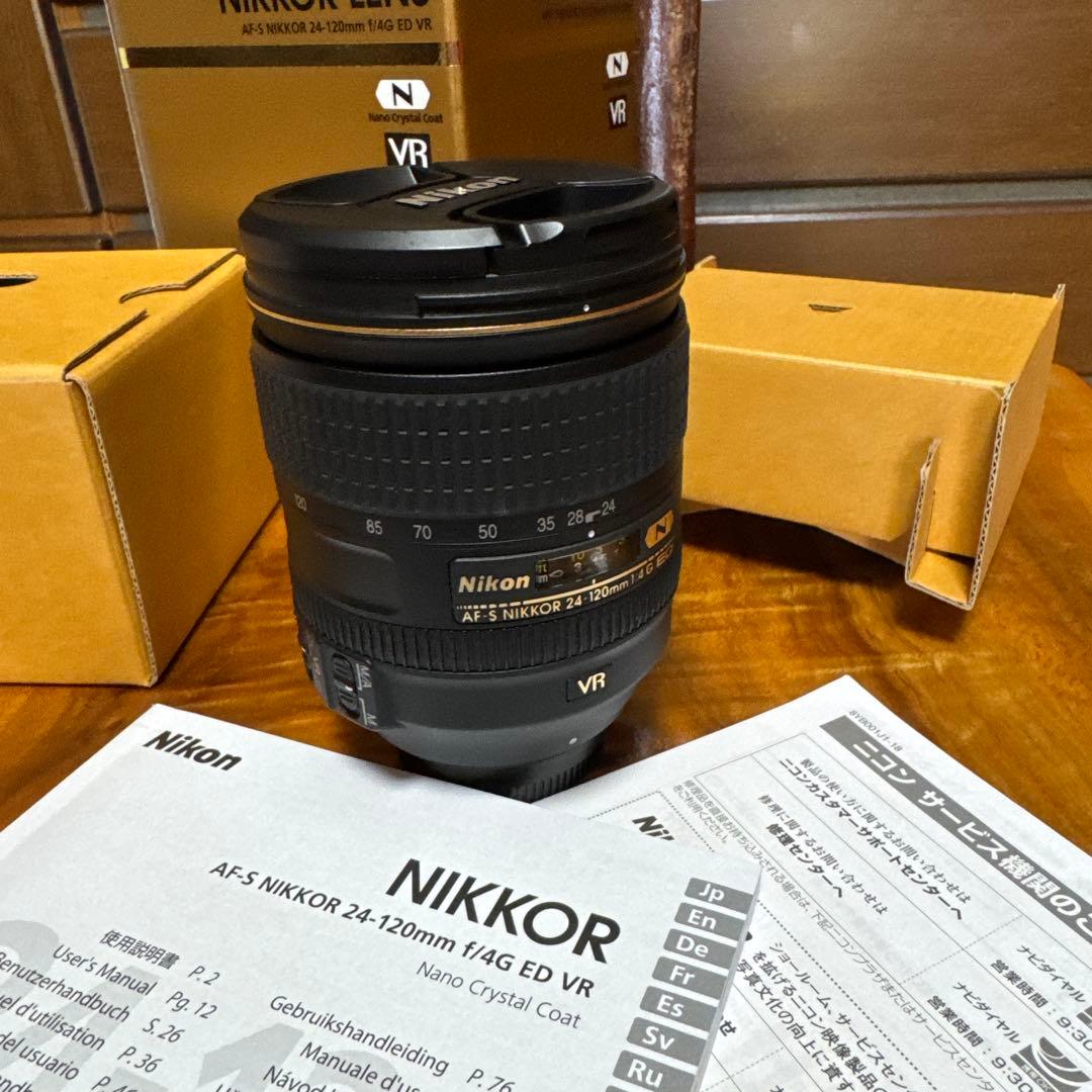 レンズ(ズーム) Nikon AF-S NIKKOR 24-120mm F4 G. ED VR