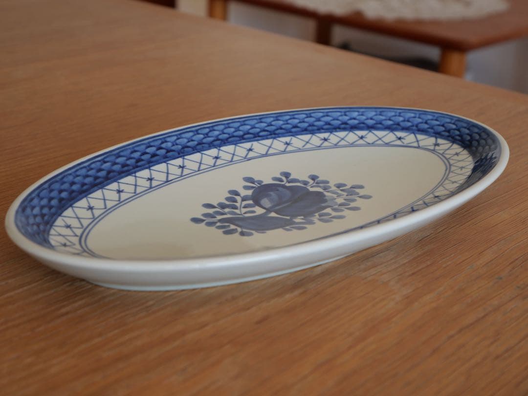 ロイヤル コペンハーゲン トランクェバー オーバルディッシュ 1094