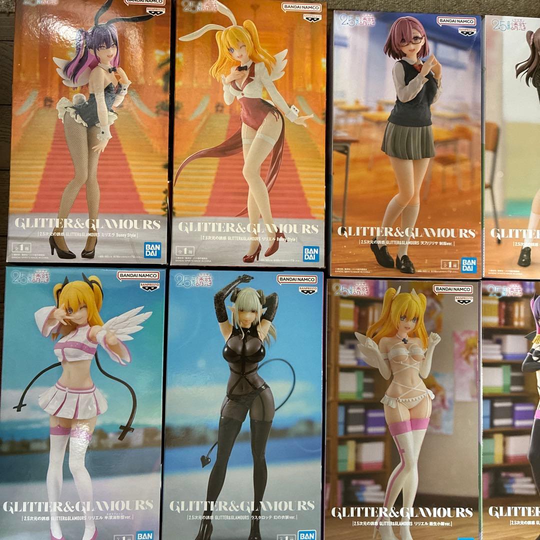 2.5次元の誘惑　フィギュア　グリッター　まとめ　美少女　リリエル　ミリエラ