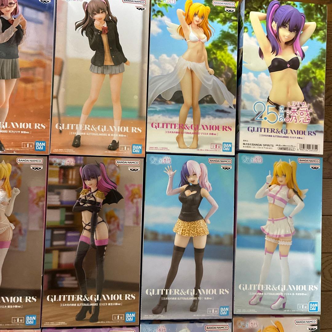 2.5次元の誘惑　フィギュア　グリッター　まとめ　美少女　リリエル　ミリエラ