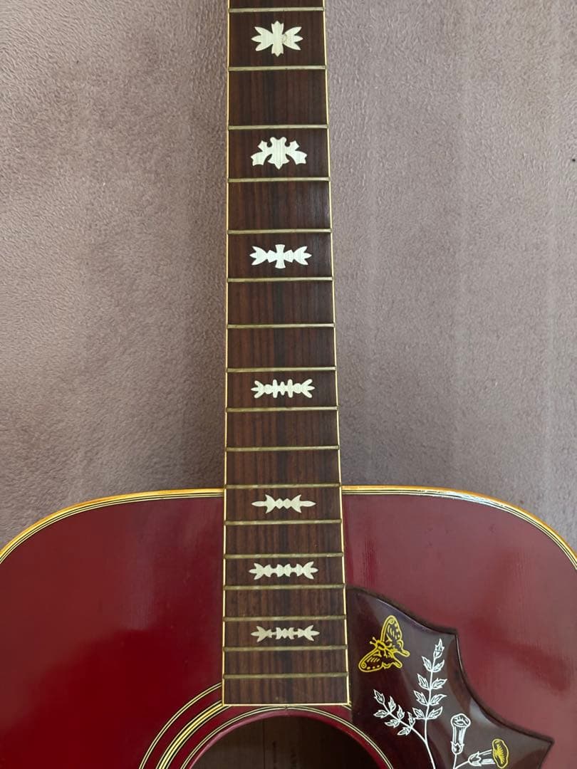 【難あり】安間楽器　ギター　ハミングバードタイプ　特別モデル？