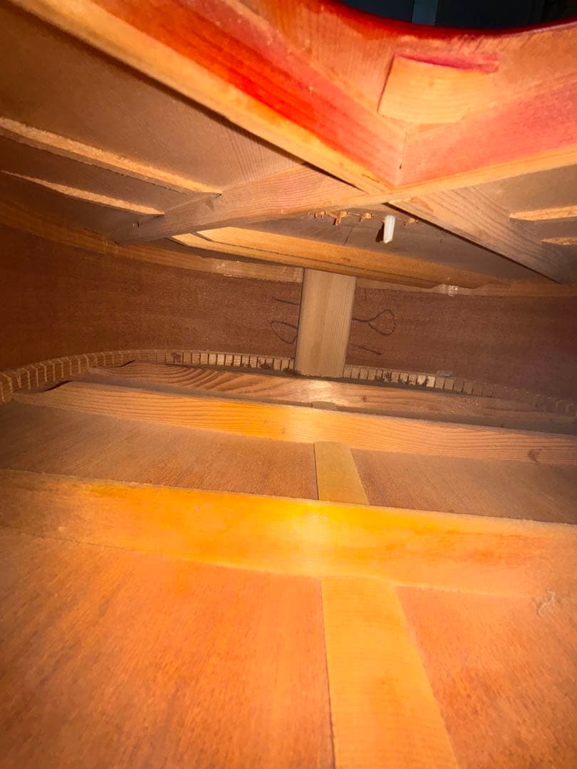 【難あり】安間楽器　ギター　ハミングバードタイプ　特別モデル？