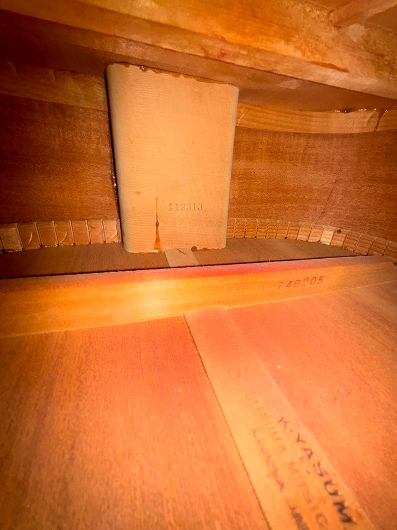 【難あり】安間楽器　ギター　ハミングバードタイプ　特別モデル？