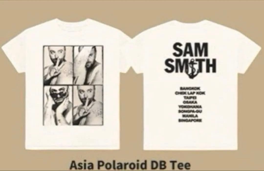 【セール・完売品】サムスミス GLORIAライブTシャツ XLサイズ