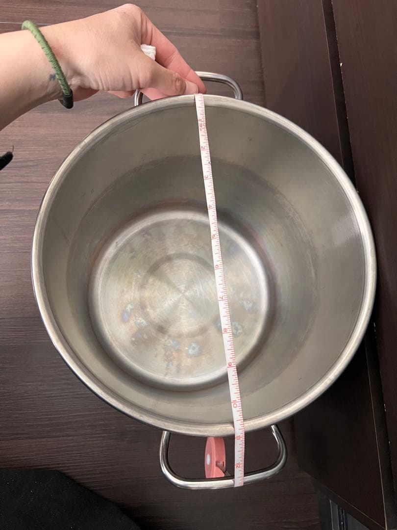 ステンレス鍋 26cm 蓋付き