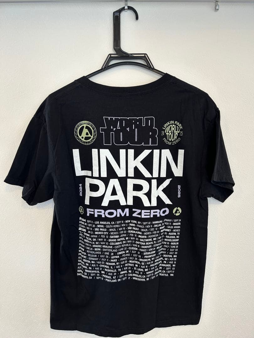 Linkin Park WORLD TOUR Tシャツ