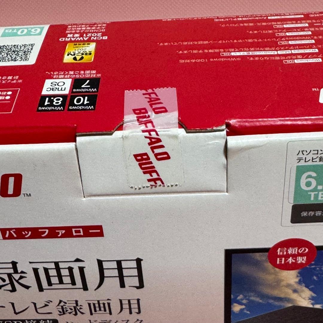 BUFFALO 6.0TB 外付けハードディスク HD-LE6U3-BB