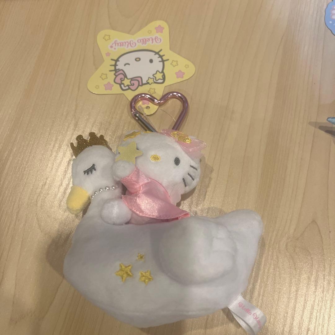 ハローキティ アヒルとユニコーン ぬいぐるみ2個セット