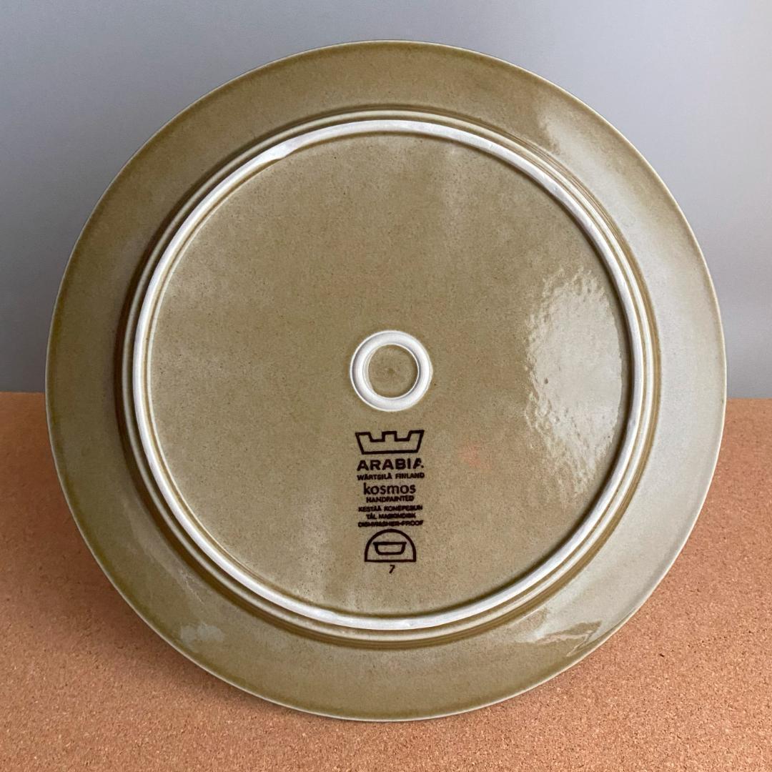 ARABIA コスモス KOSMOS Φ25 ディナープレート 1枚 C