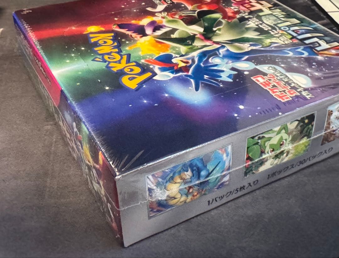 ポケモンカードBox シュリンク付き、未開封　トリプレットビート